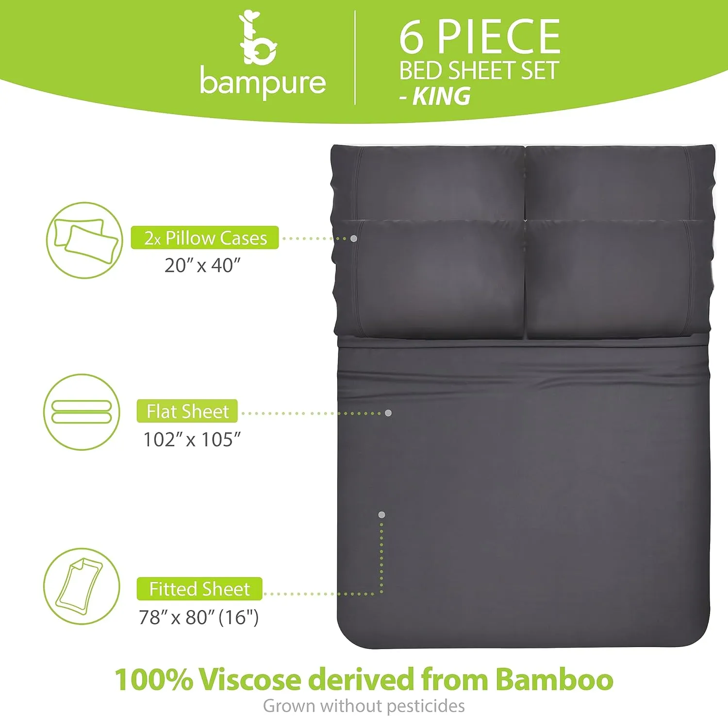 100% Organic Certified Bamboo Sheets