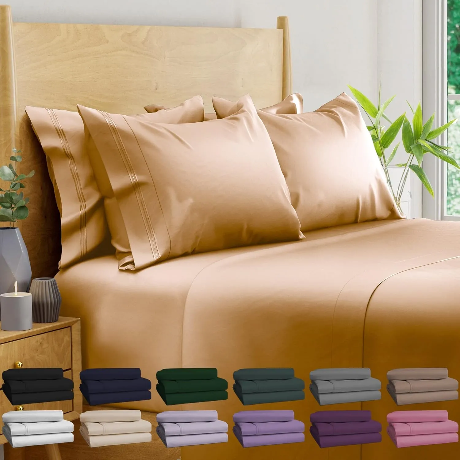 100% Organic Certified Bamboo Sheets