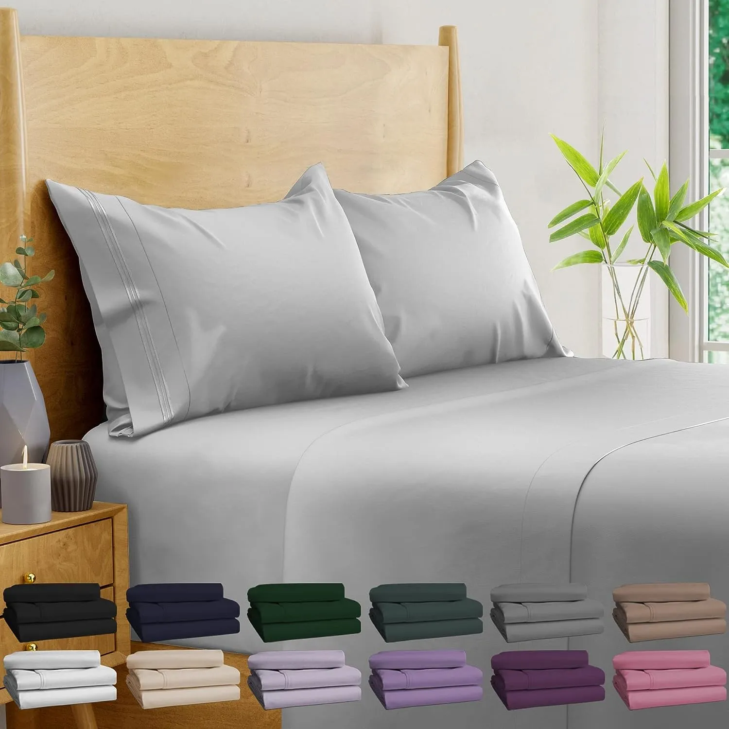 100% Organic Certified Bamboo Sheets