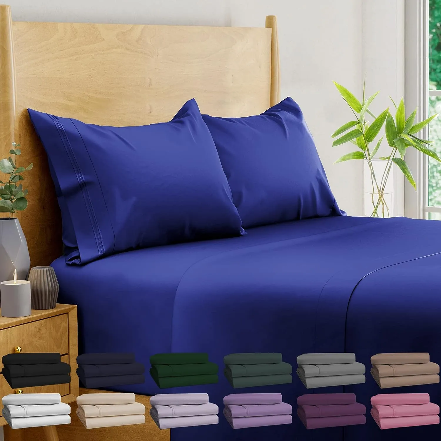 100% Organic Certified Bamboo Sheets