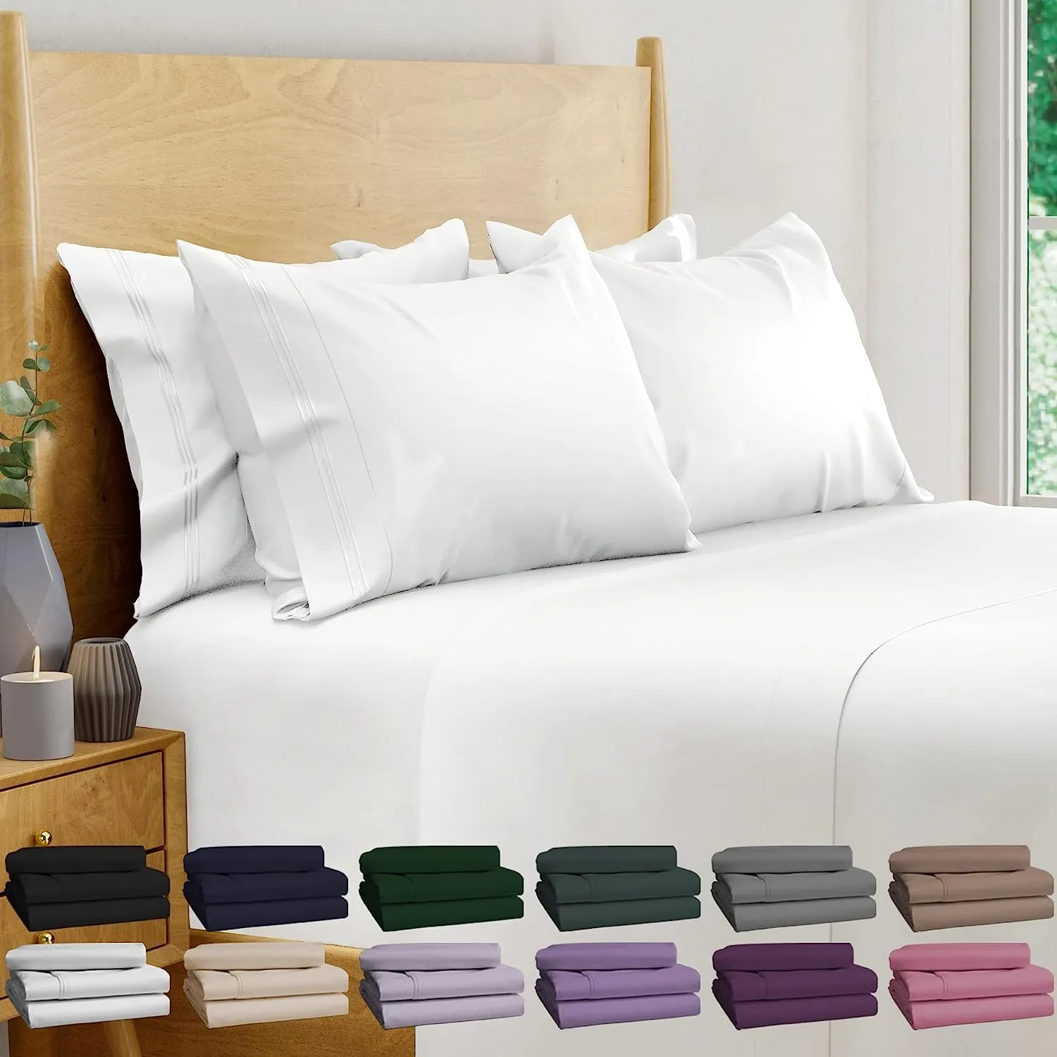 100% Organic Certified Bamboo Sheets