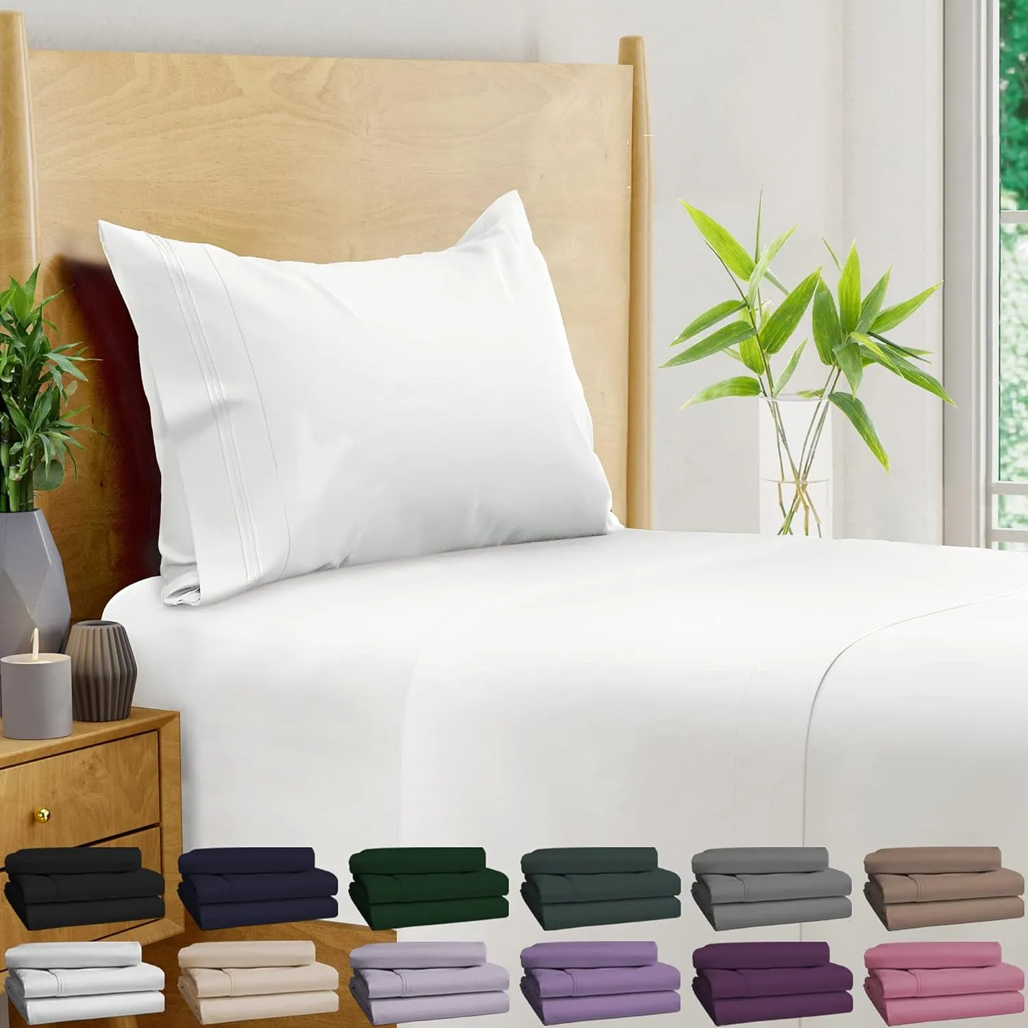 100% Organic Certified Bamboo Sheets