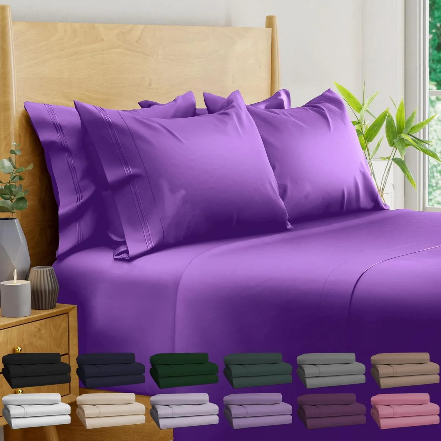 100% Organic Certified Bamboo Sheets