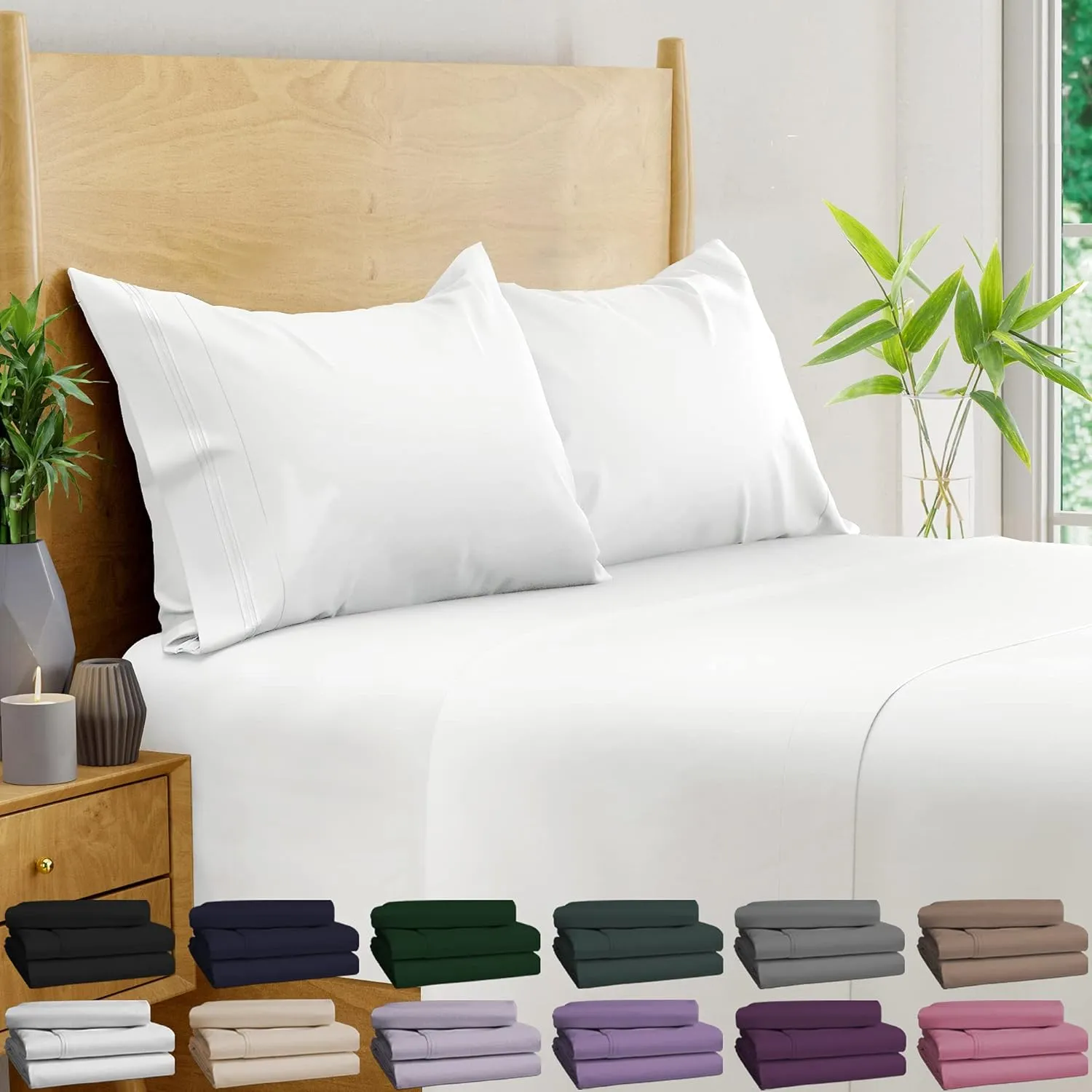 100% Organic Certified Bamboo Sheets