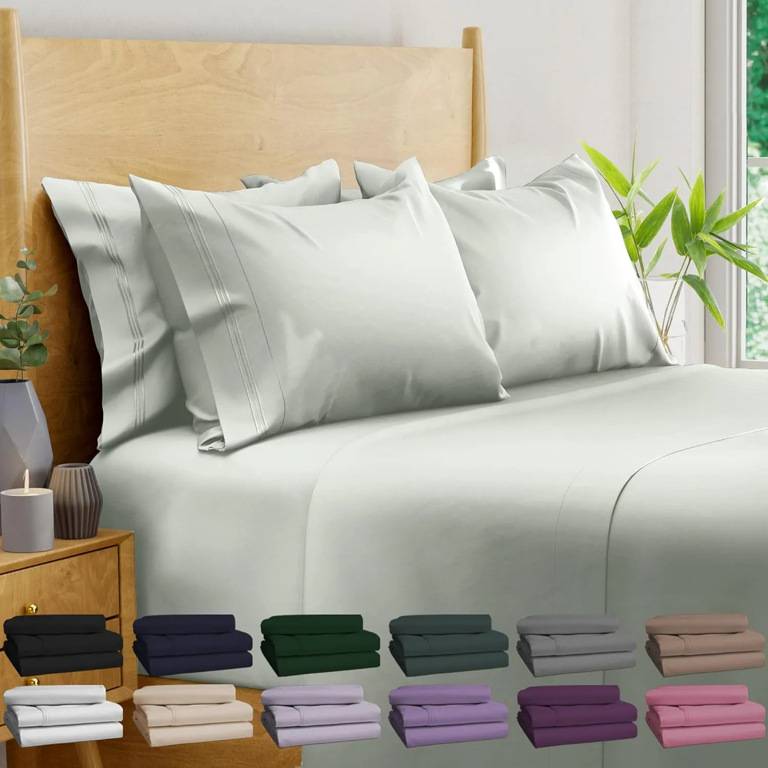 100% Organic Certified Bamboo Sheets