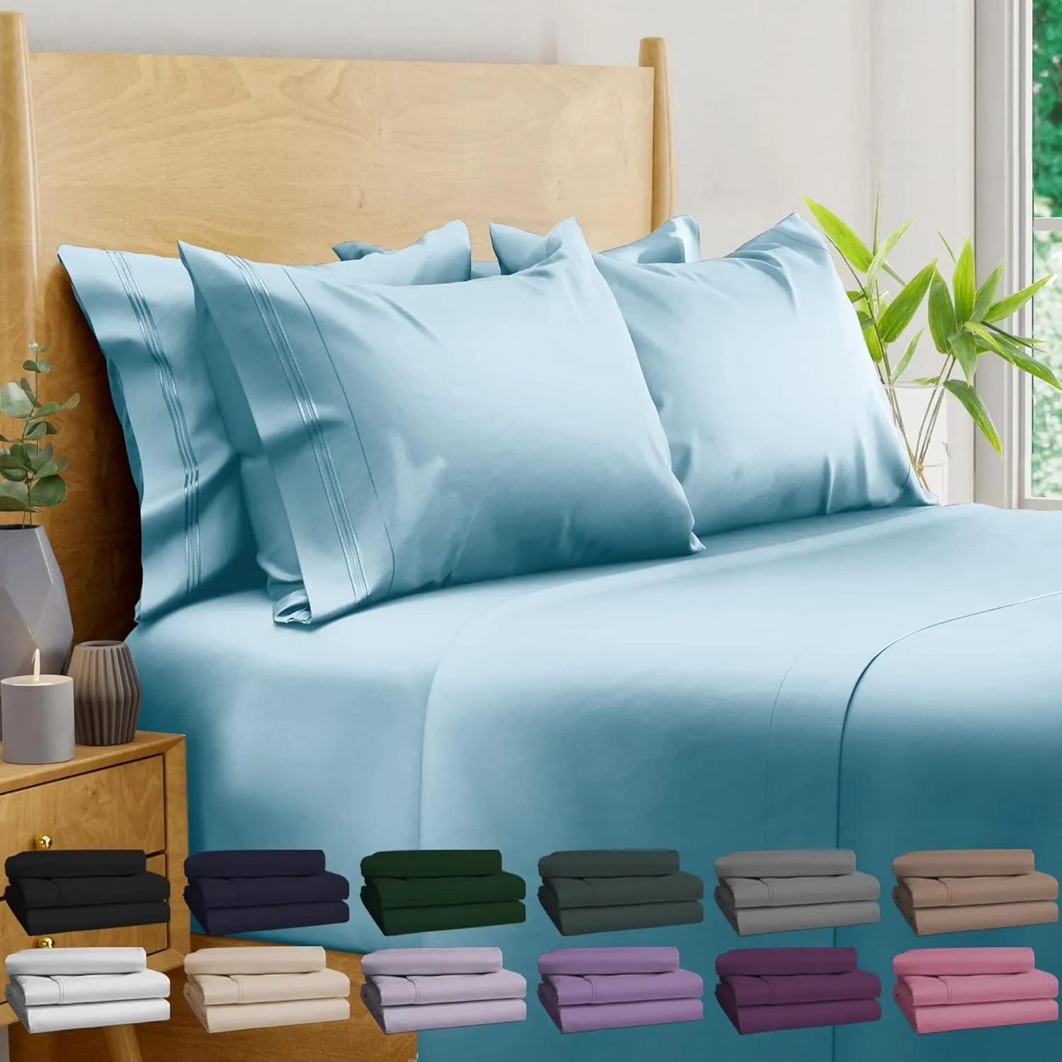 100% Organic Certified Bamboo Sheets