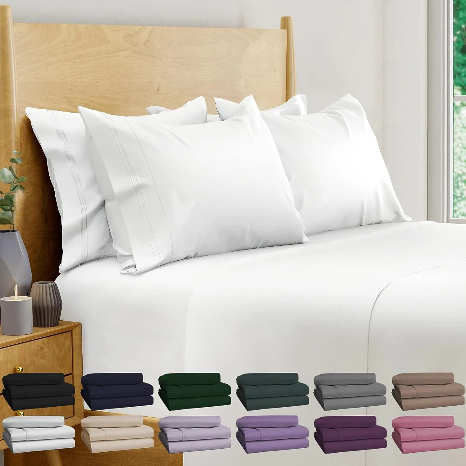 100% Organic Certified Bamboo Sheets