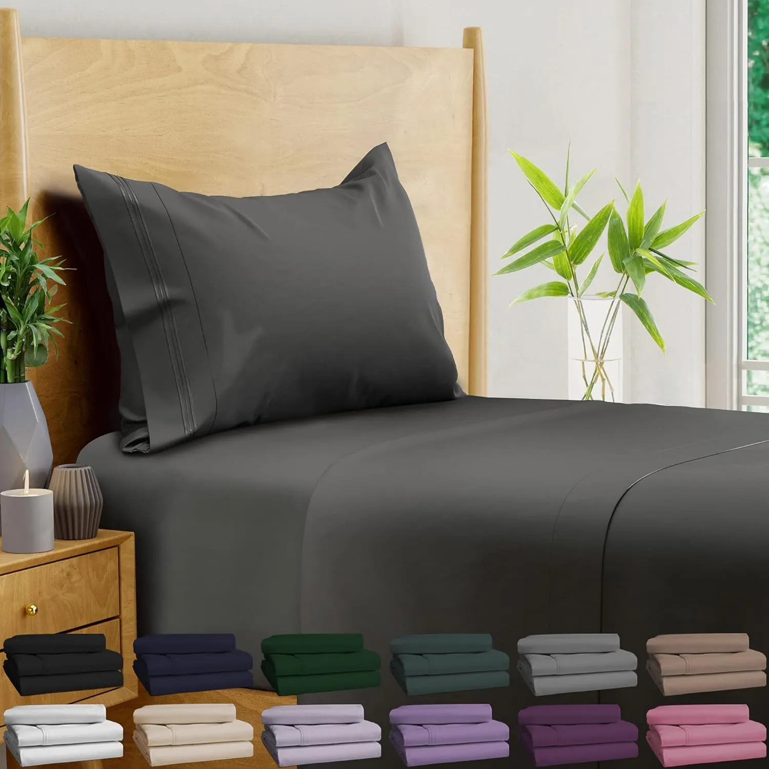 100% Organic Certified Bamboo Sheets