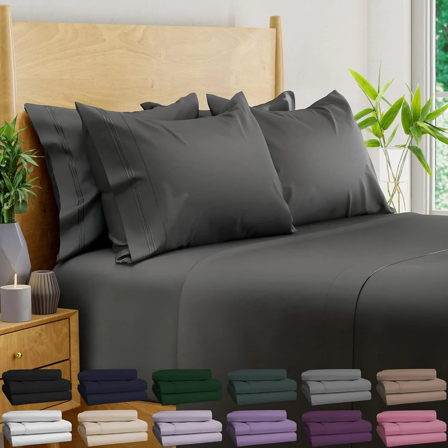 100% Organic Certified Bamboo Sheets