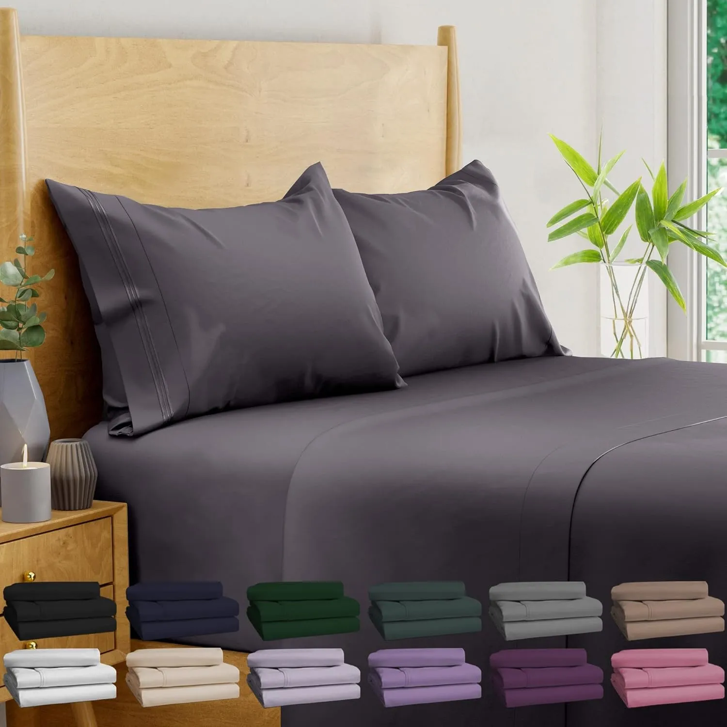 100% Organic Certified Bamboo Sheets