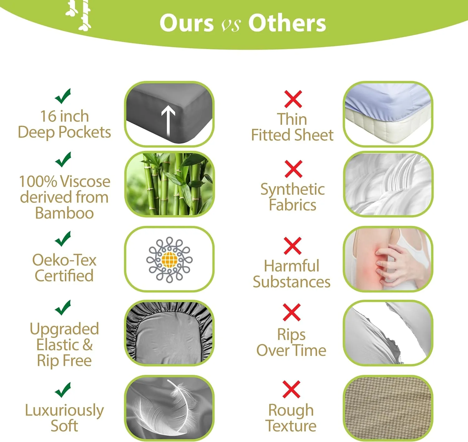 100% Organic Certified Bamboo Sheets