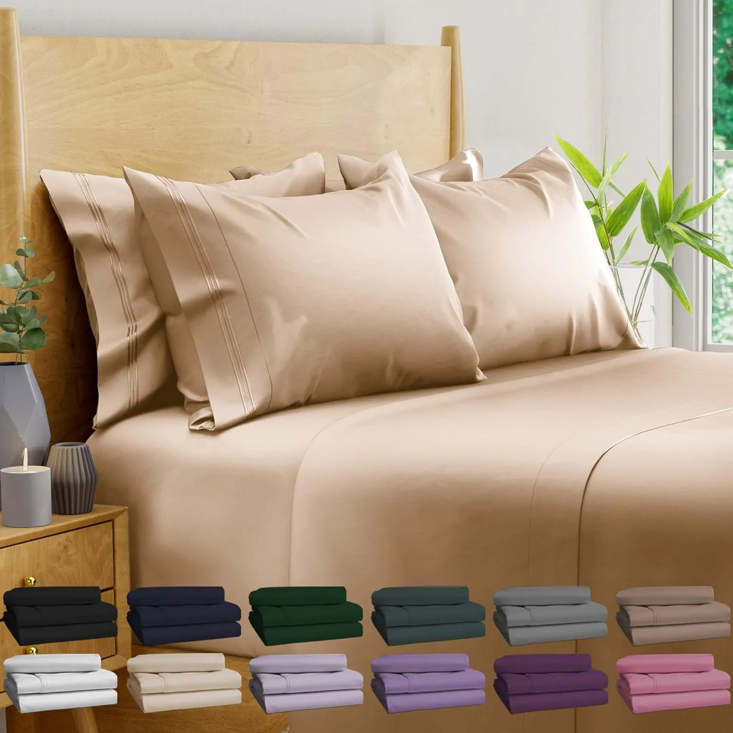 100% Organic Certified Bamboo Sheets