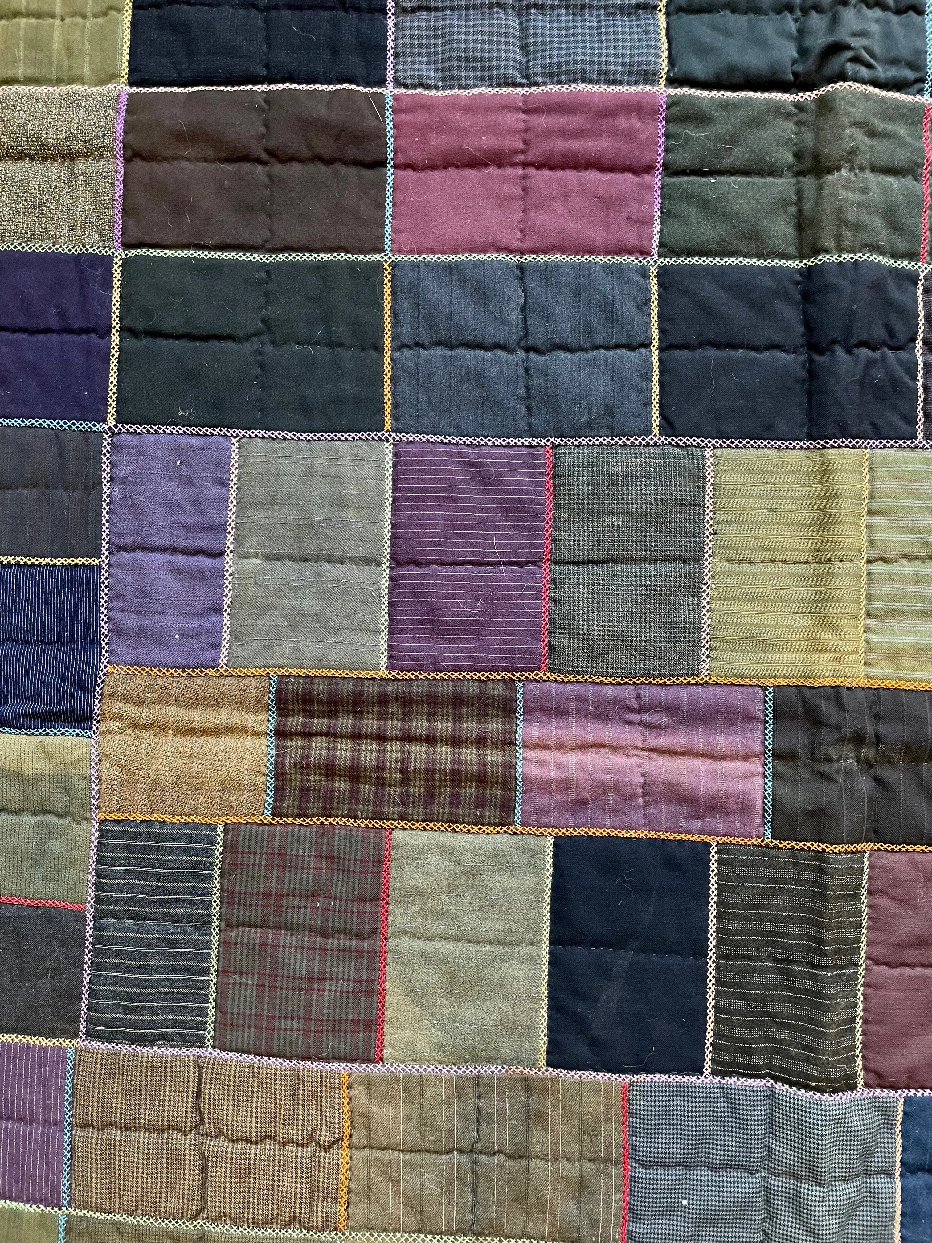 1920s Wool Trouser Quilt