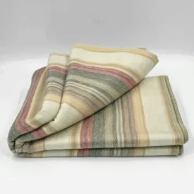 Alpaca Wool Throw Blanket-Earth Tones