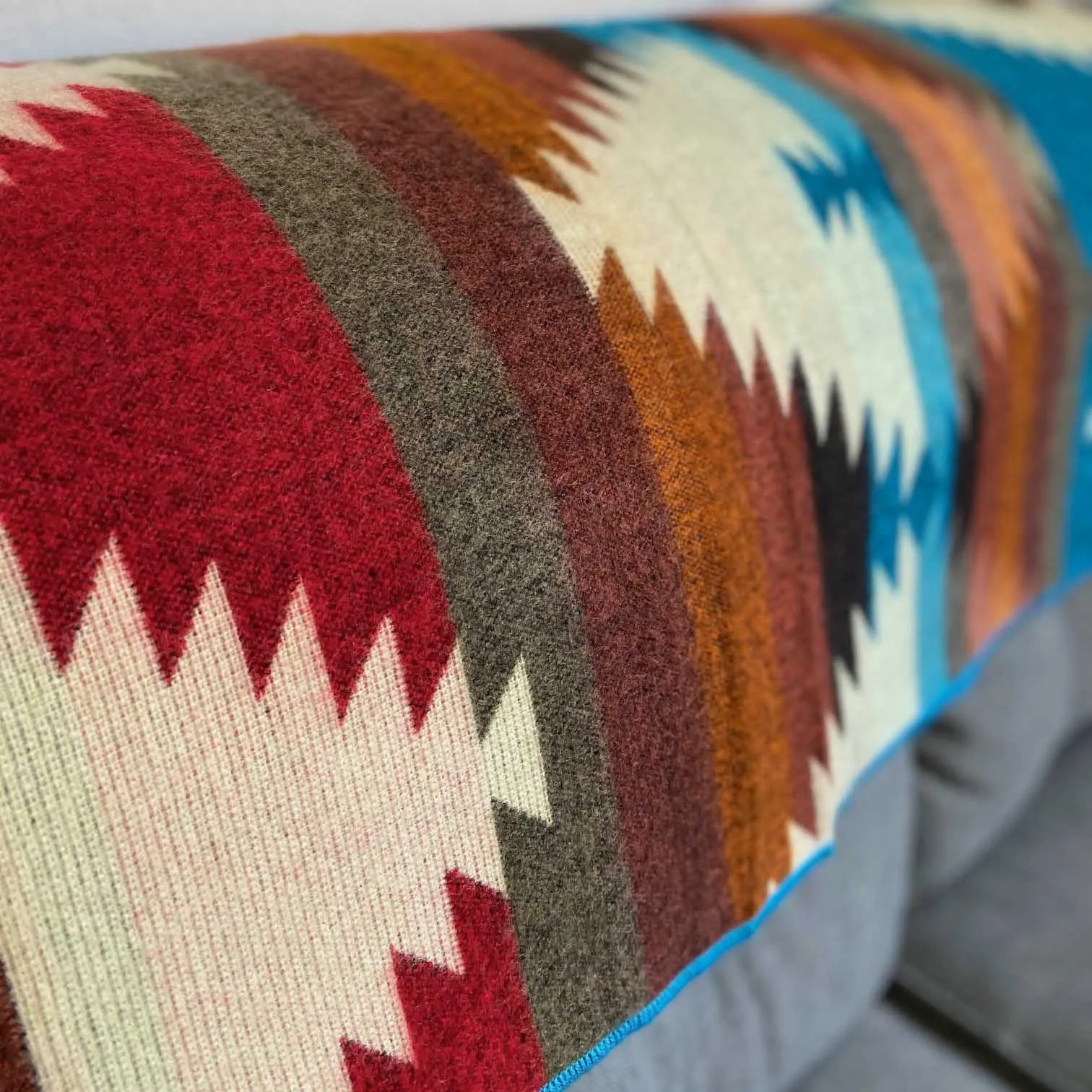 Andean Alpaca Wool Blanket - Boho by Alpaca Threadz