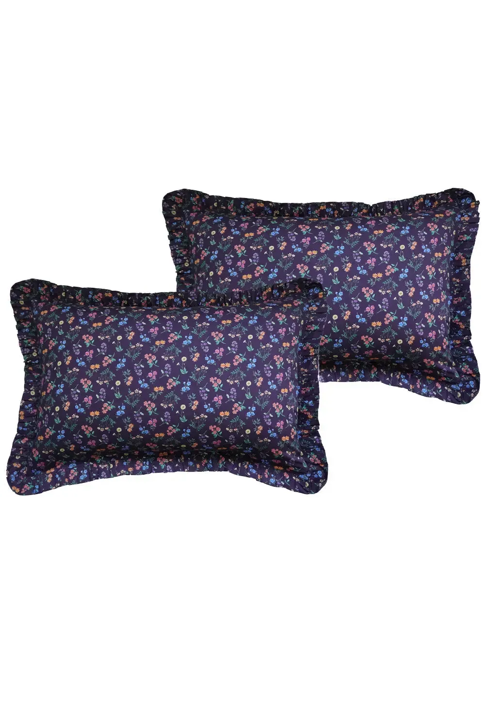 ANNIE MIDNIGHT Liberty Gathered Edge Pillowcase