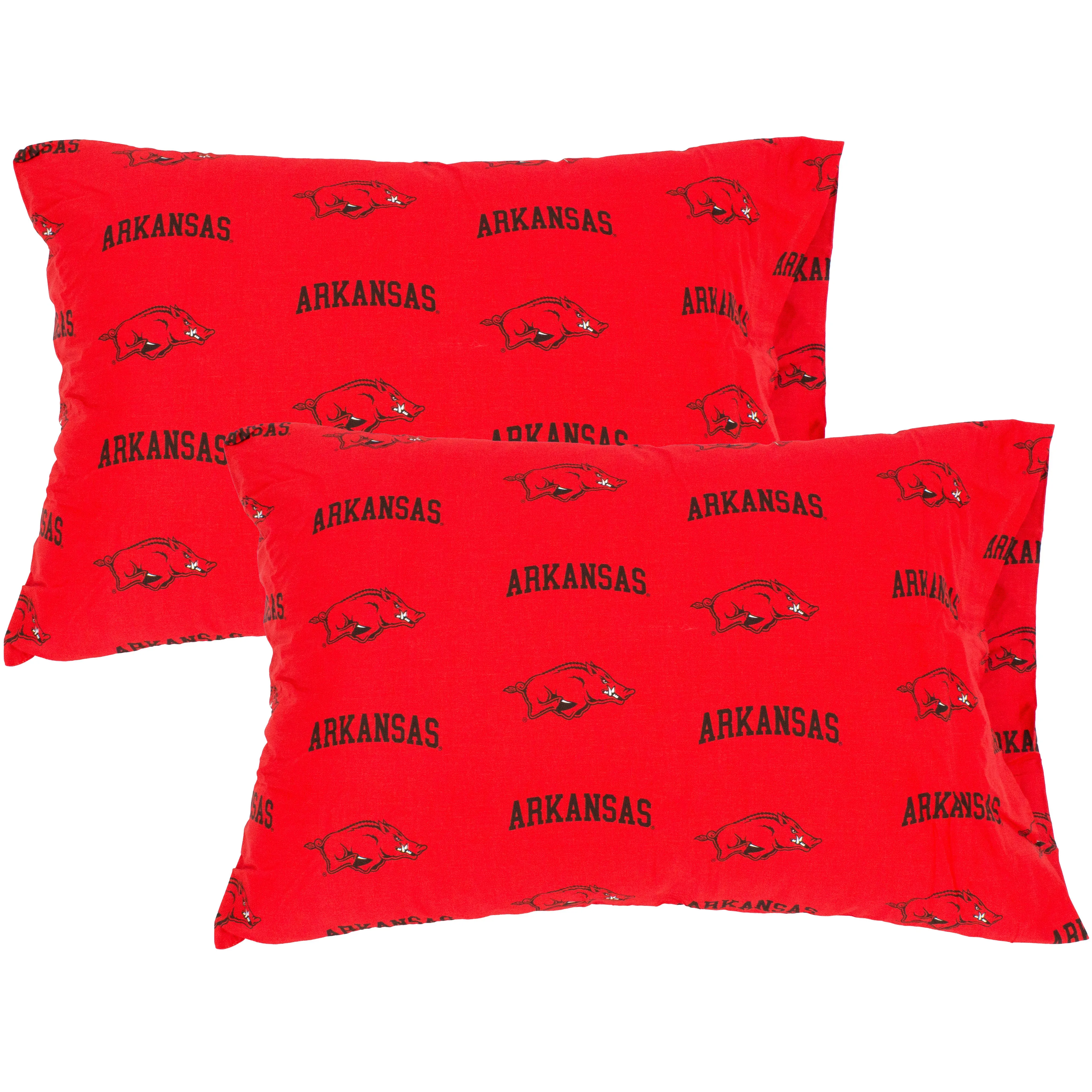 Arkansas Razorbacks Pillowcase Pair