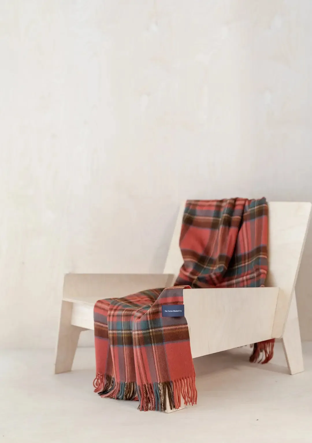 Buchanan Antique Tartan Small Lambswool Blanket