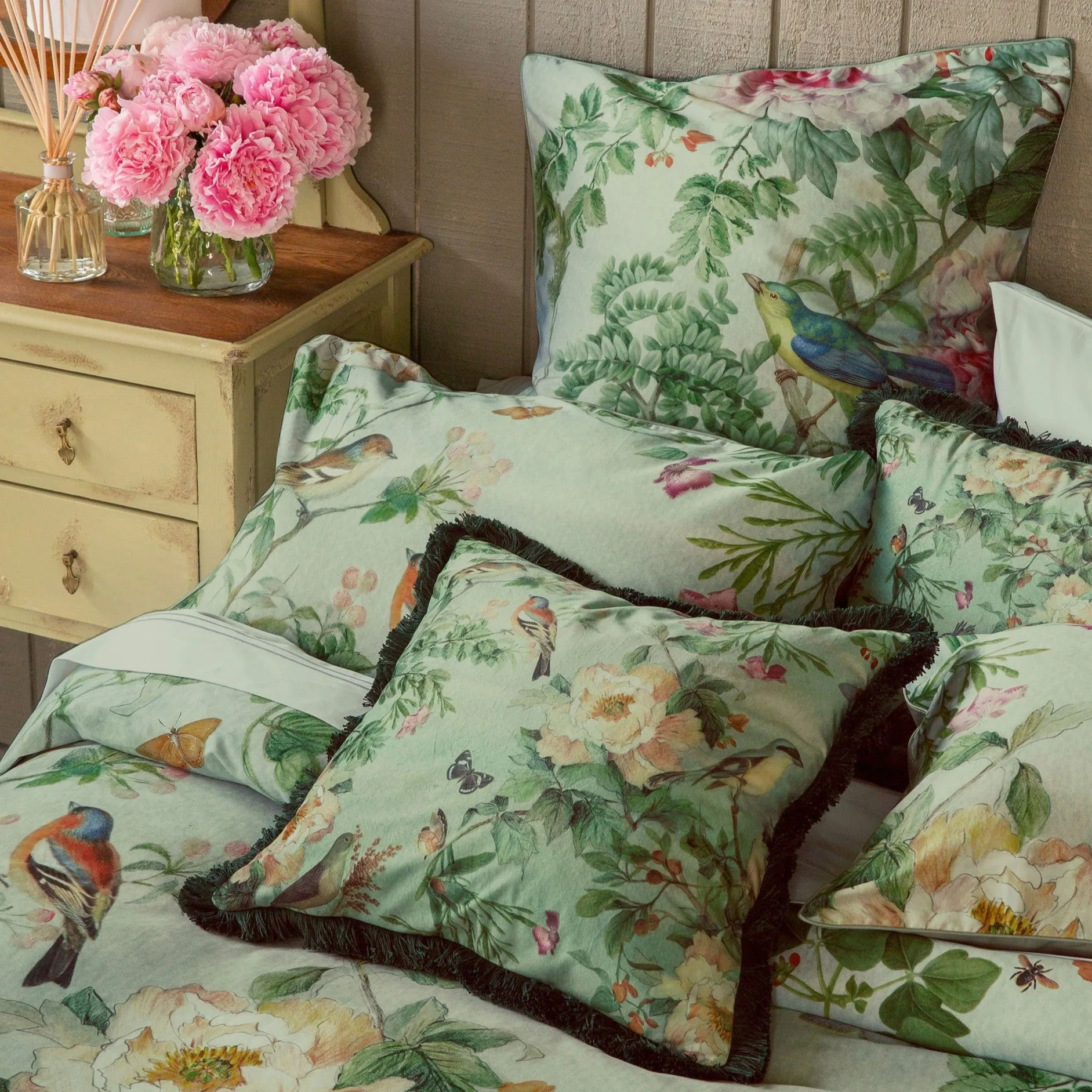 Chinoiserie Quilt Cover Set  by MM Linen