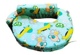 Comfeed Nursing and Feeding Pillow - Print - Green