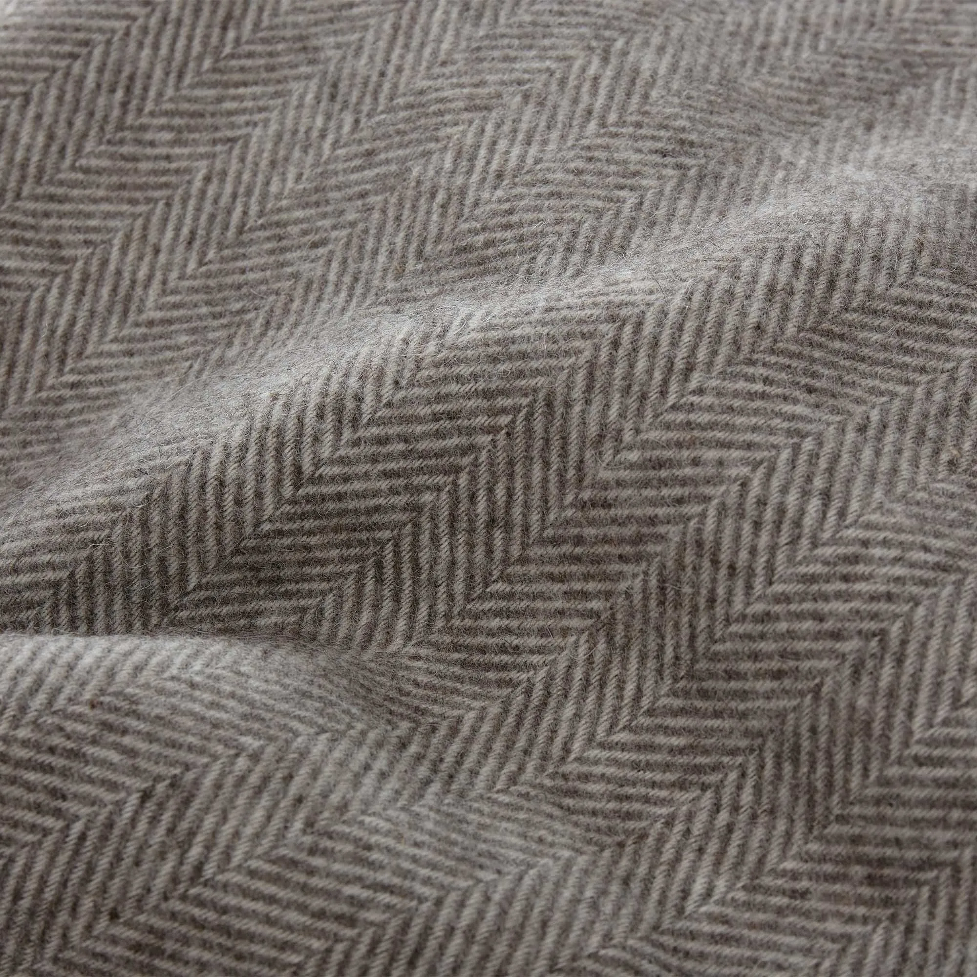 Corcovado Alpaca Blanket [Grey/Off-white]