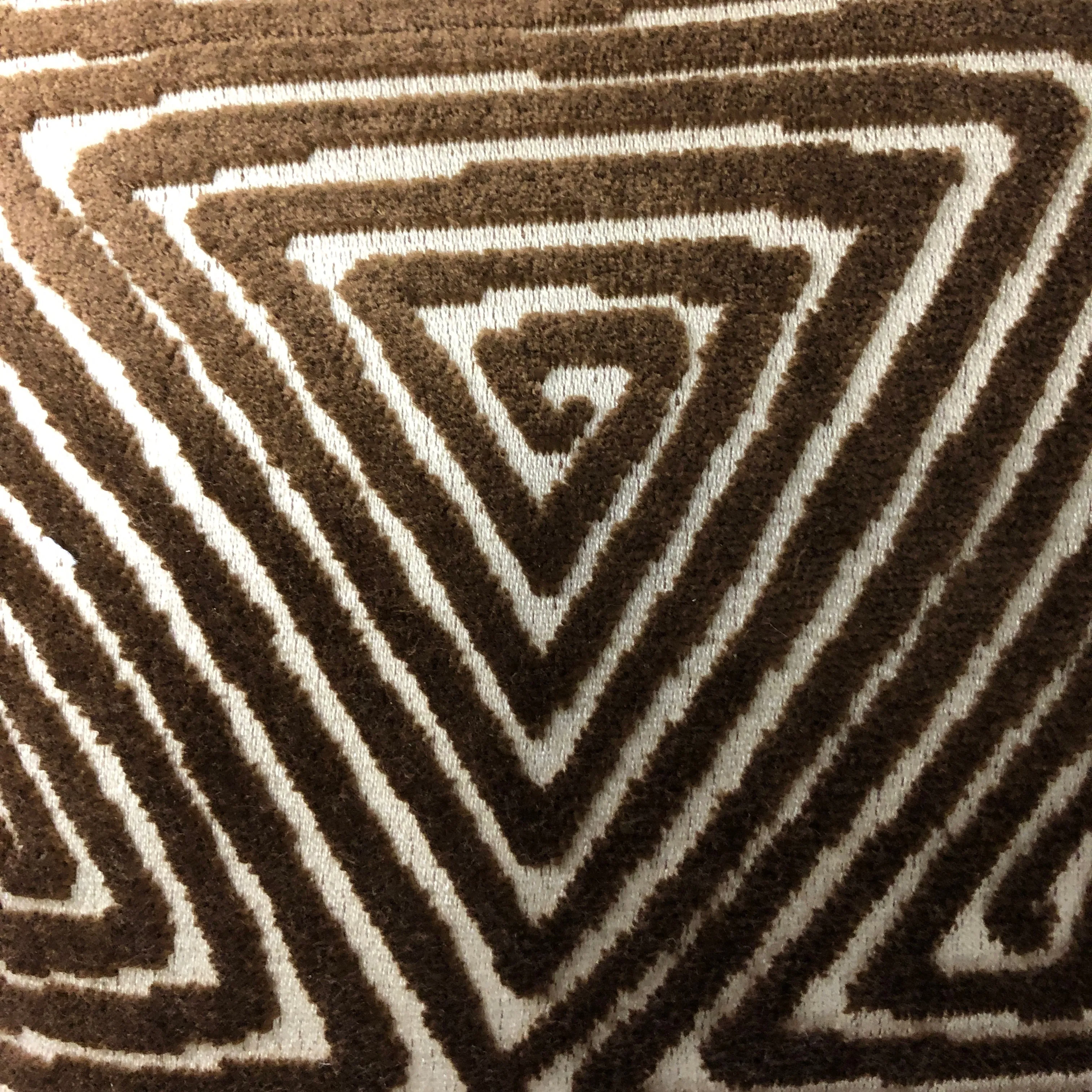 Diamond Maze Pillow