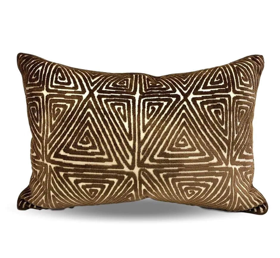 Diamond Maze Pillow