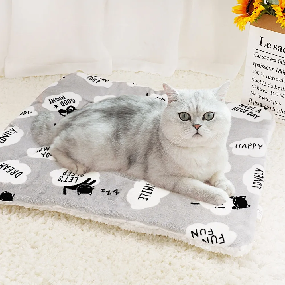 Dog/Cat Pet Warm Blanket Mat Bed/Sofa Cover Mattress