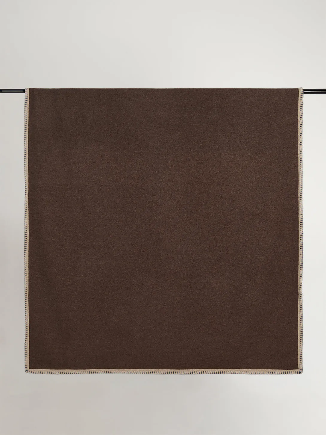 Doppio Double Sided Throw - Moro Brown/Almond