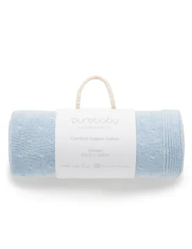 Essentials Blanket Pale Blue Melange PE1030ES