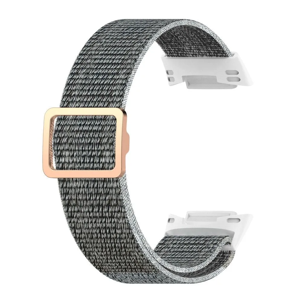 Fitbit Charge 5 elastic nylon watch strap - Grey