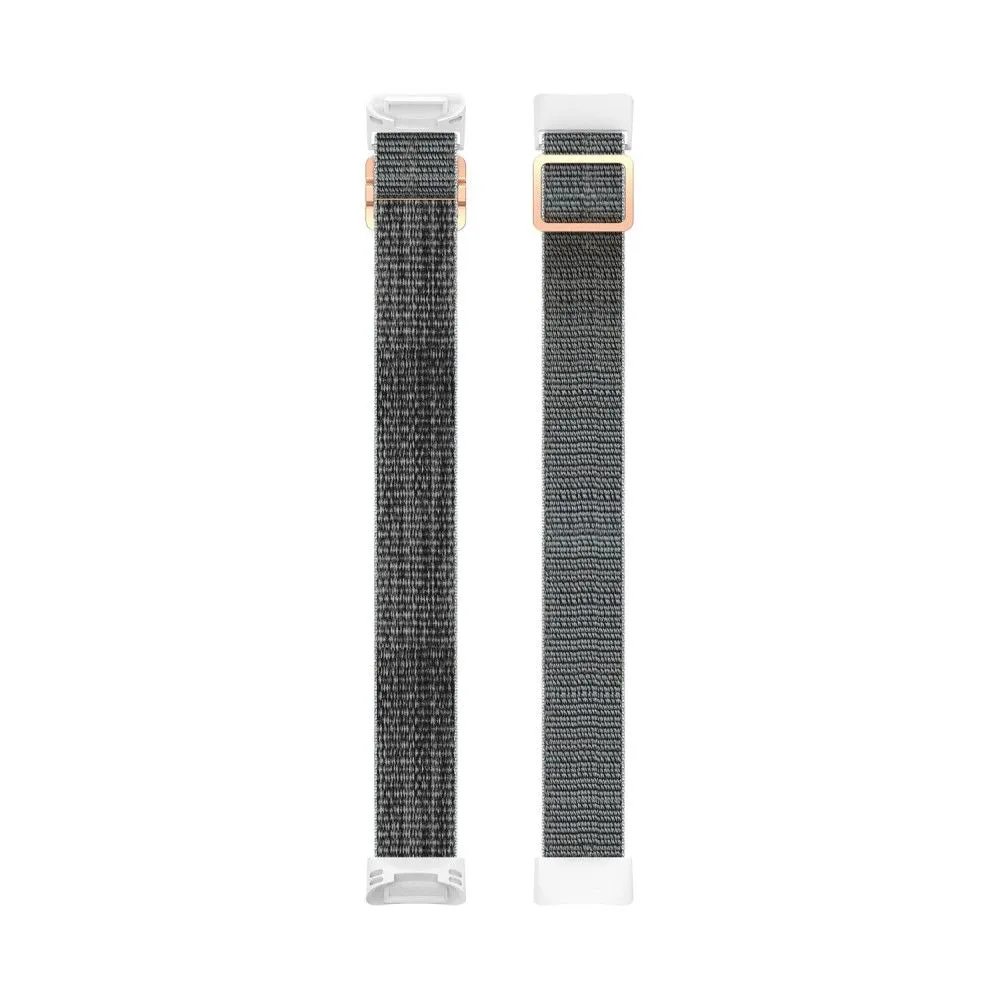 Fitbit Charge 5 elastic nylon watch strap - Grey