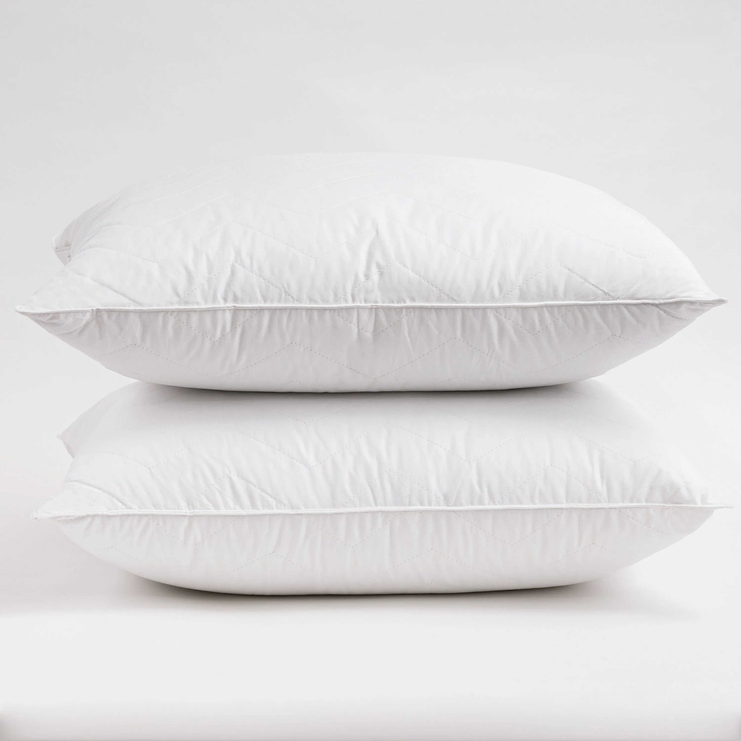 Herringbone Quilted Pillow 2-Pack