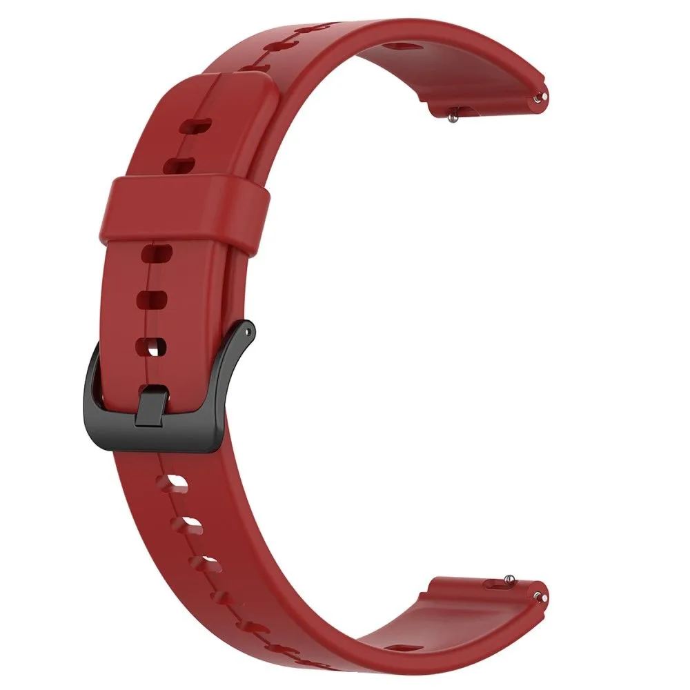 Huawei Watch Fit Mini simple silicone watch strap - Coral Red