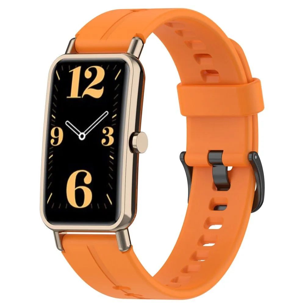 Huawei Watch Fit Mini simple silicone watch strap - Orange