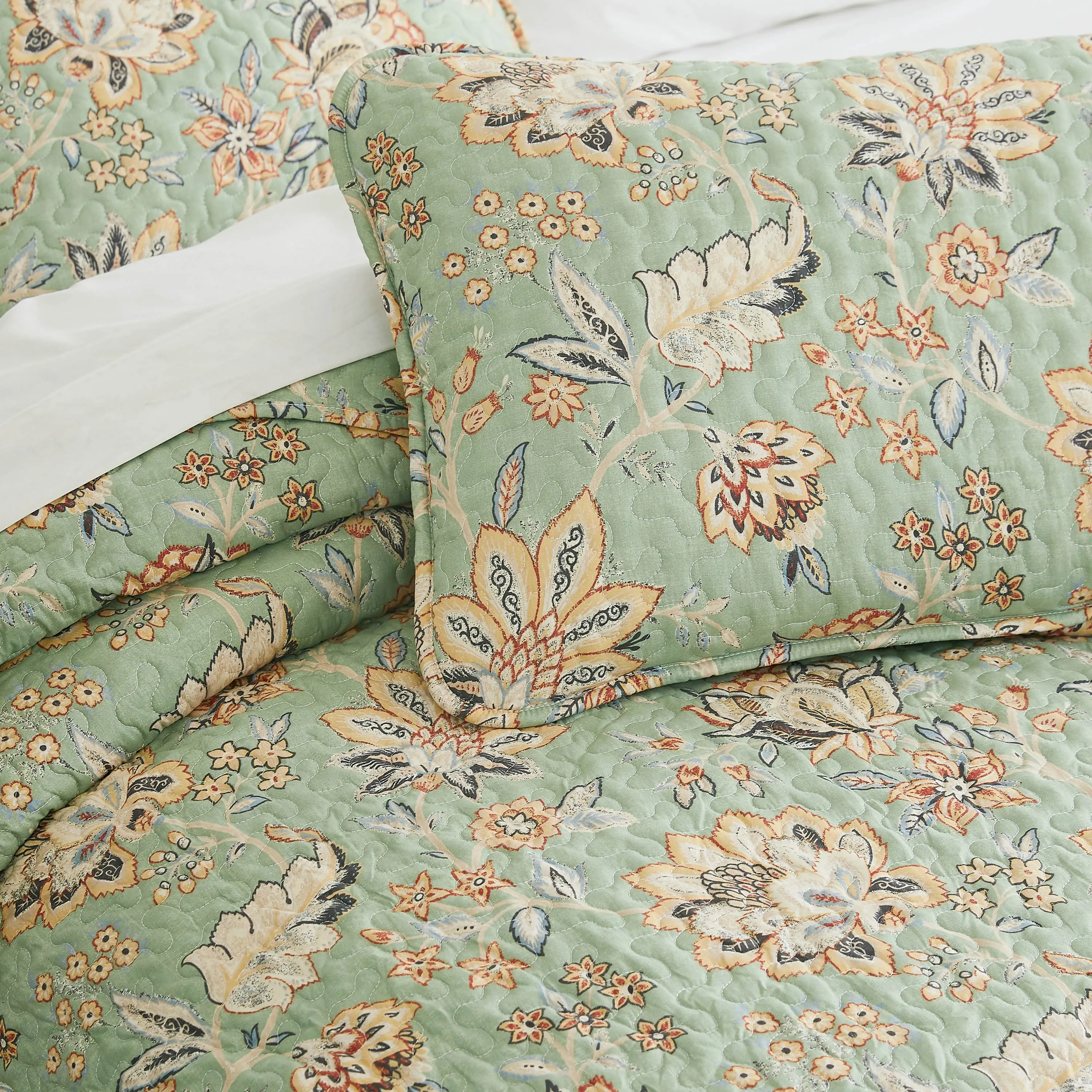 Jacobean Willow Quilt Set