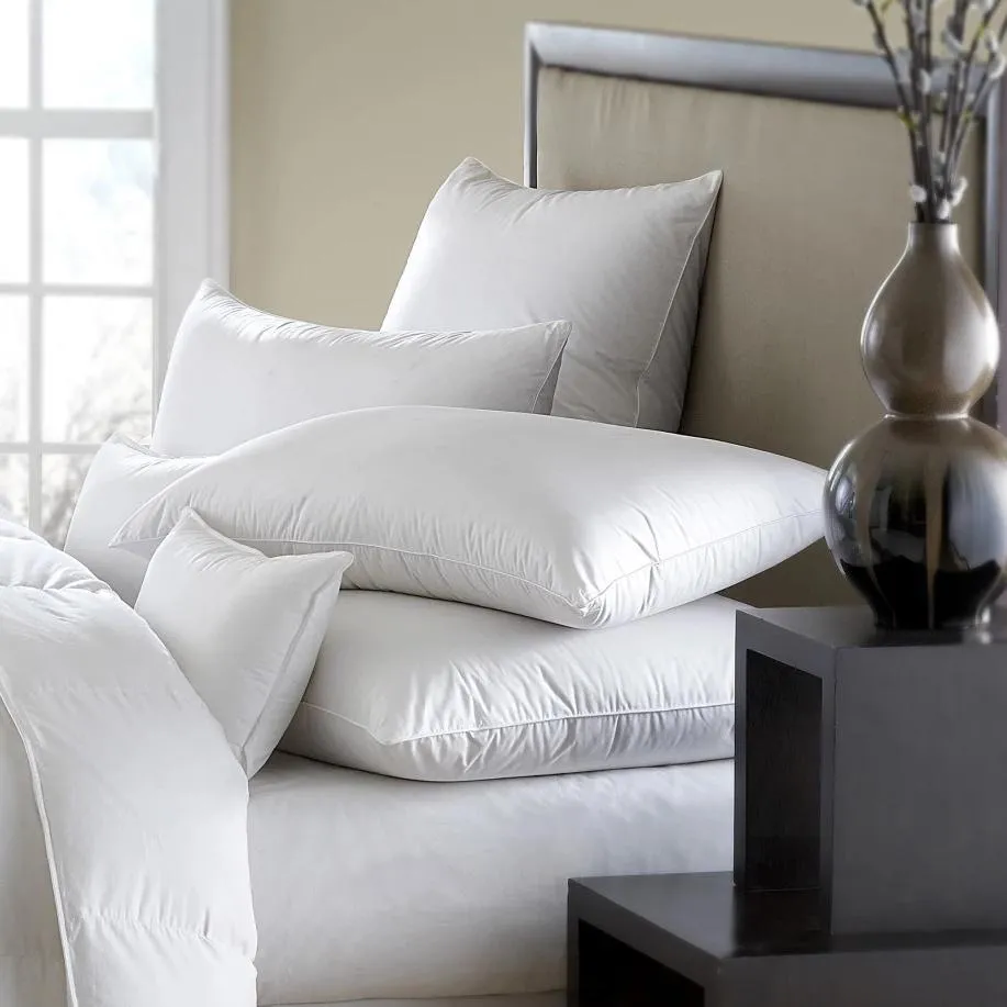 Mackenza 50/50 White Down/Feather Pillow by Downright