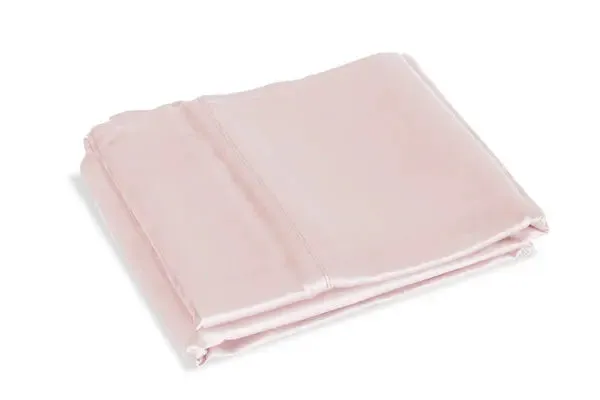 Mayfairsilk Precious Pink Pure Silk Flat Sheet