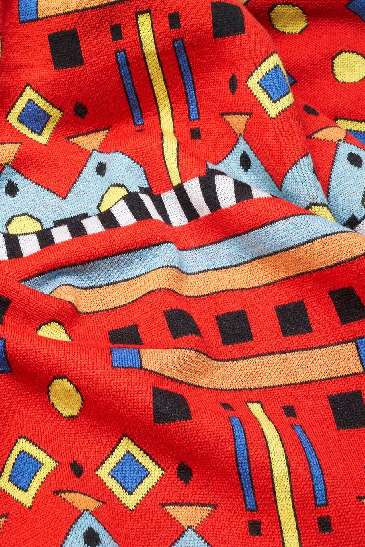 Merino Wool Blanket "K-One" By Nathalie Du Pasquier & George Sowden