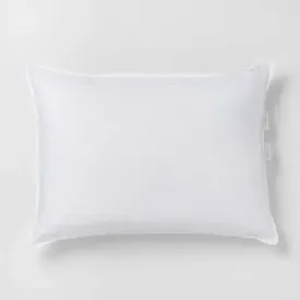 New - Standard/Queen Medium Firm Down Bed Pillow White - Casaluna