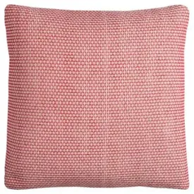 Open Box - 22"x22" Oversize Poly Filled Geometric Scale Square Throw Pillow Red