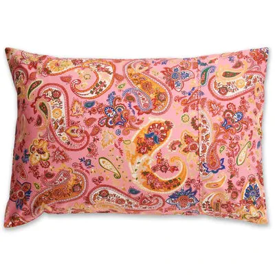 ORGANIC COTTON PILLOWCASE | Paisley Colourful