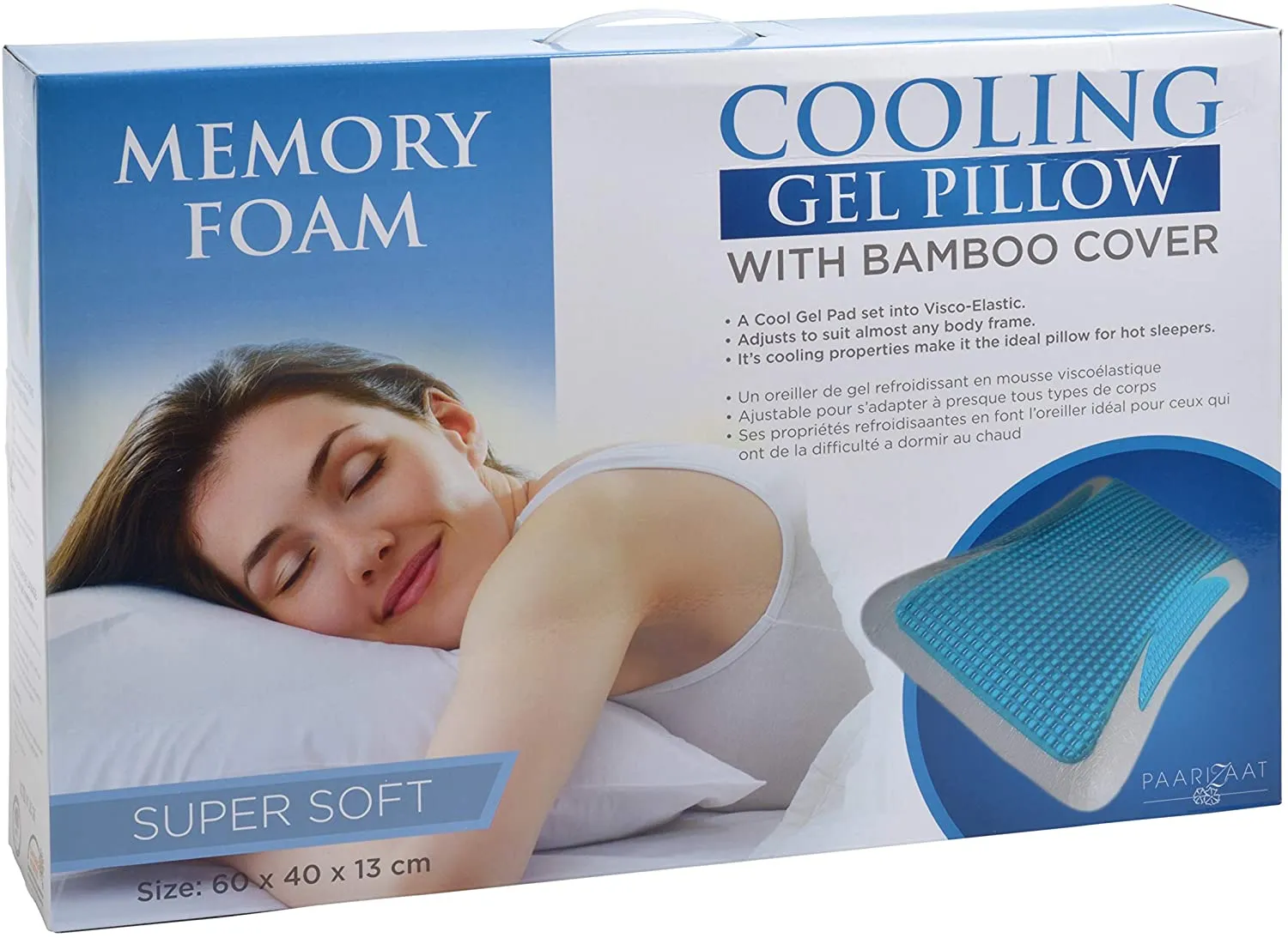 Paarizaat Lux Cooling Gel Pillow [CLEARANCE]