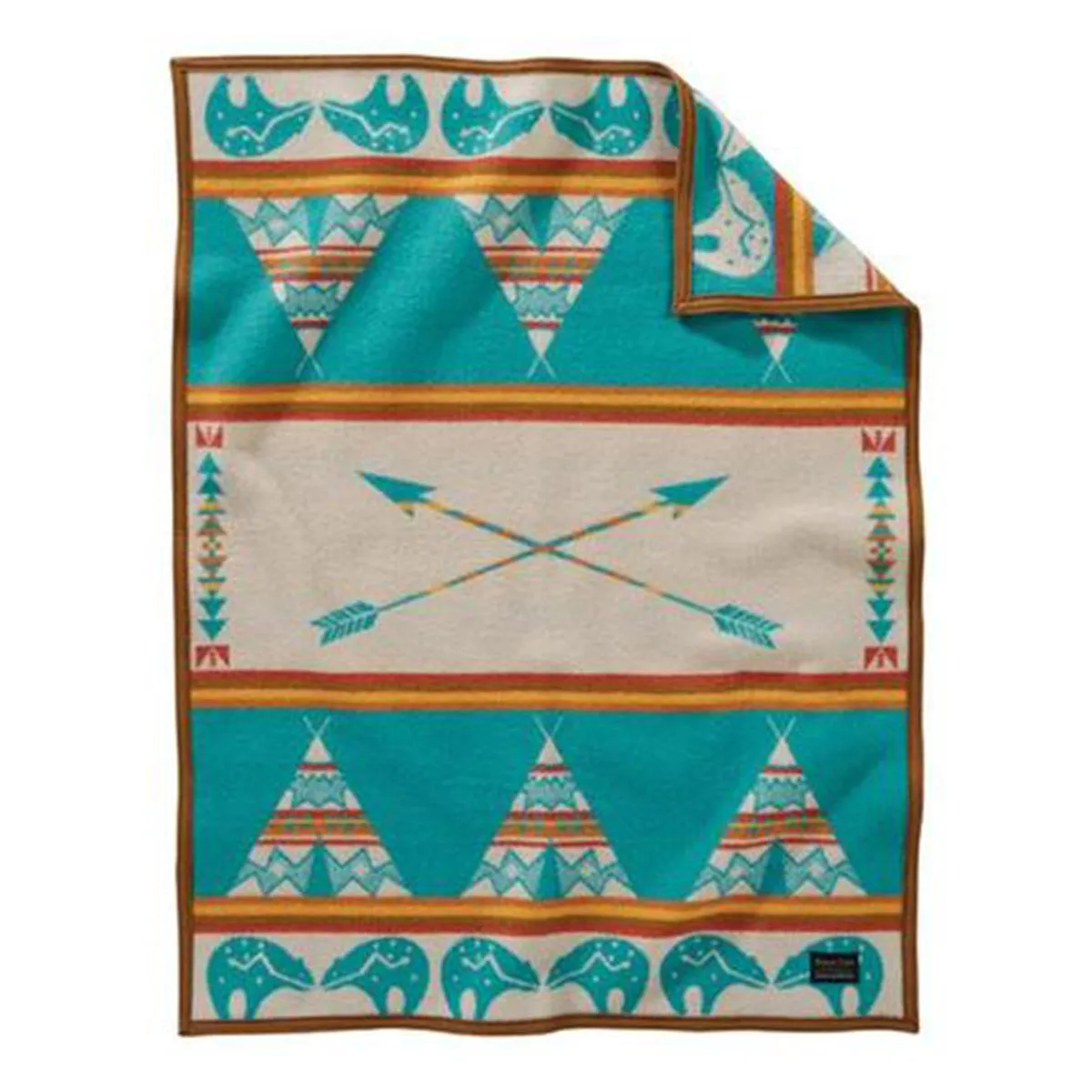 Pendleton Star Guardian Turquoise Kids Blanket