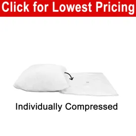 Pillow Form 12" x 24" (Synthetic Down Alternative) (Individually Bagged)