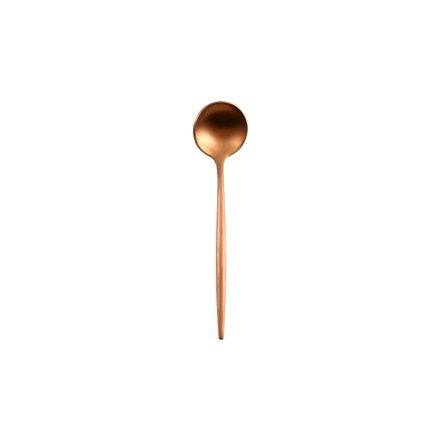 Rose Gold Flatware