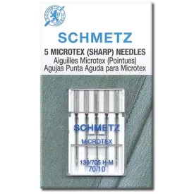 Schmetz Microtex (Sharp) Needles size 70