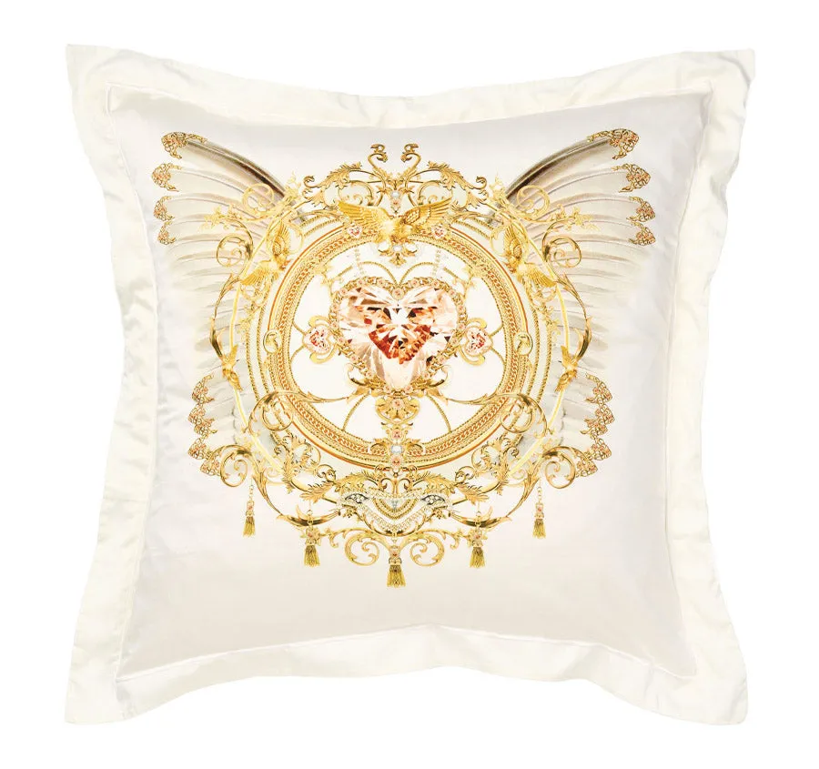 Soar Like An Eagle European Pillowcase Gold