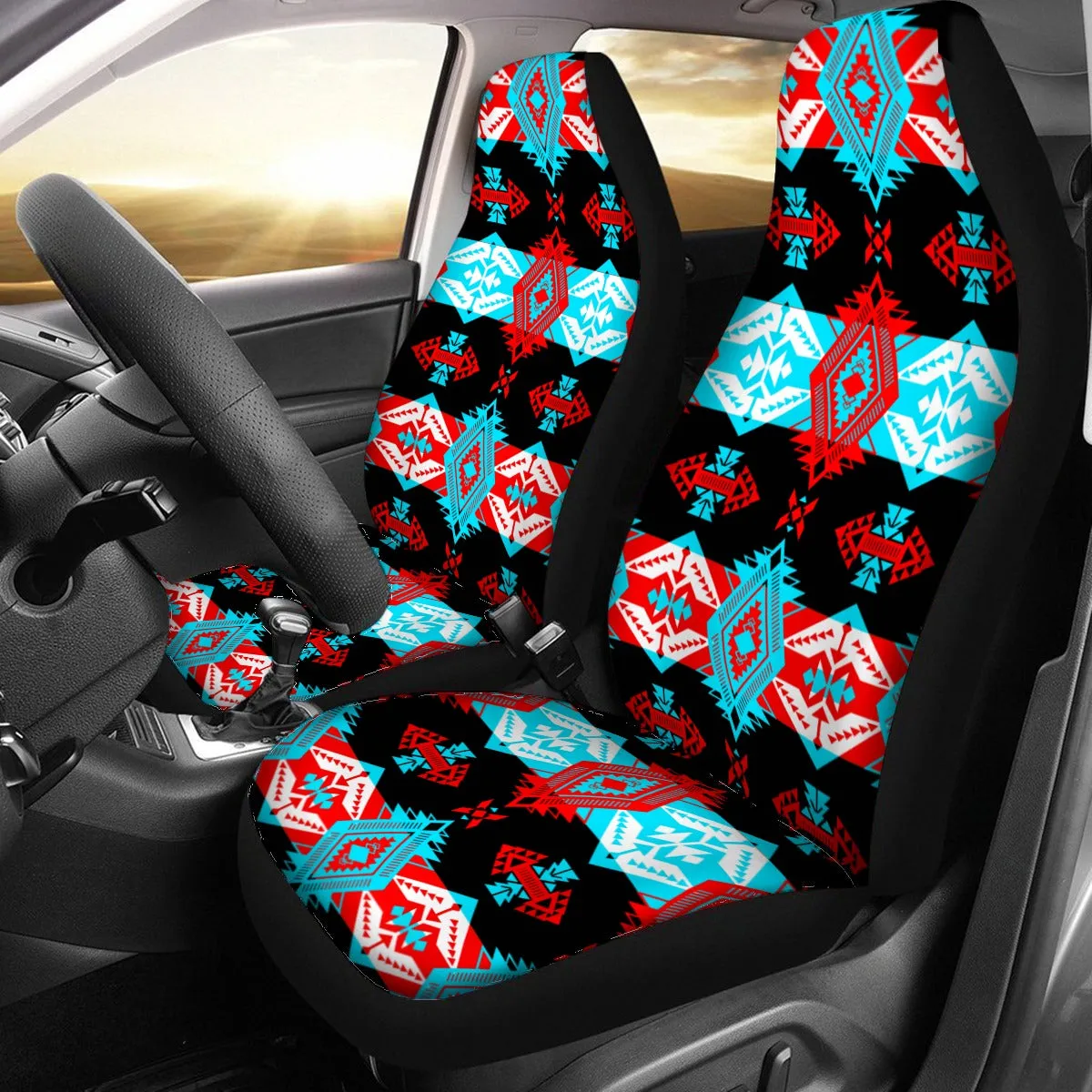 Sovereign Nation Trade Blanket Universal Car Seat Cover With Thickened Back