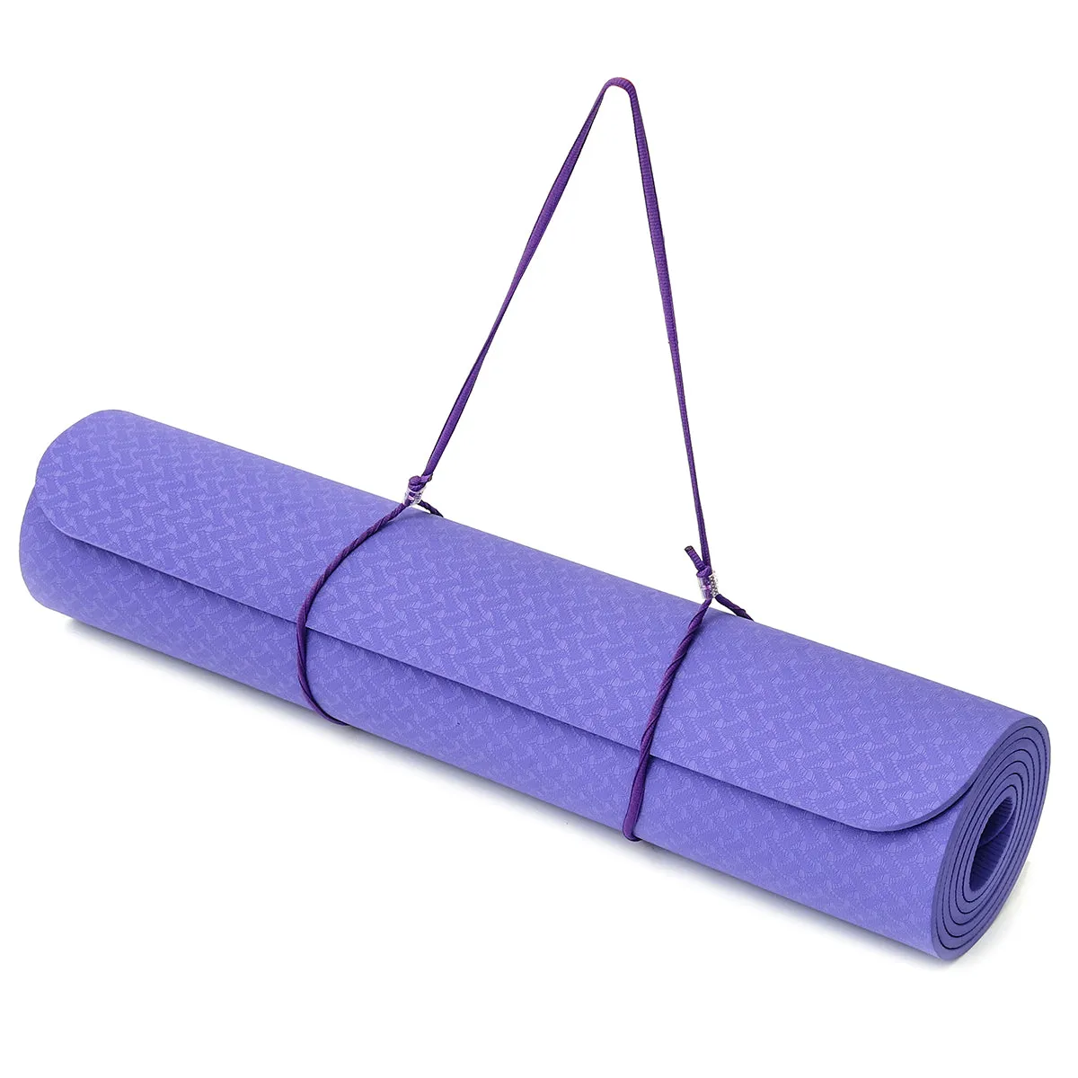 Thickened Two-Color TPE Yoga Mat Anti-Slip Environmentally Friendly Tasteless Fitness Yoga Exercise Mat